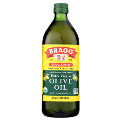 Bragg Organic Extra Virgin Olive Oil, 32 fl oz