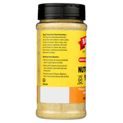 Bragg Nutritional Yeast Seasoning, 4.5 oz