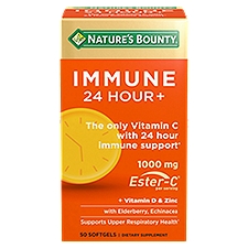 Nature's Bounty Dietary Supplement Immune 24 Hour + Ester-C, 50 Each