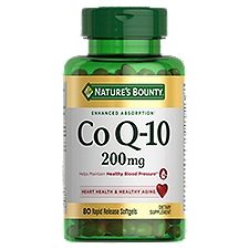 Nature's Bounty Rapid Release Softgels, Co Q-10 200 mg, 60 Each