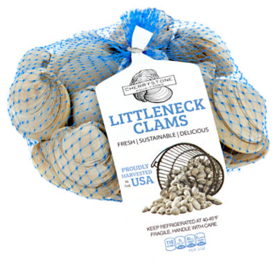 Cherrystone Aqua-Farms MN Littleneck Clams, 25 count