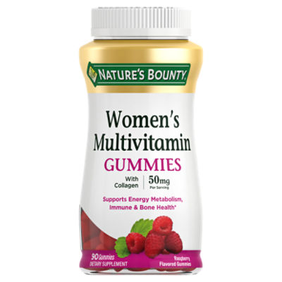 Nature's Bounty Women's Multivitamin Gummies, Supports Energy, Immune & Bone Health, 90 Ct