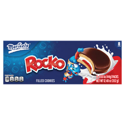 Marinela Rocko Filled Cookies, 1.55 oz, 8 count