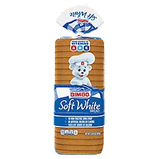 Bimbo Soft White Bread, 1 lb 4 oz