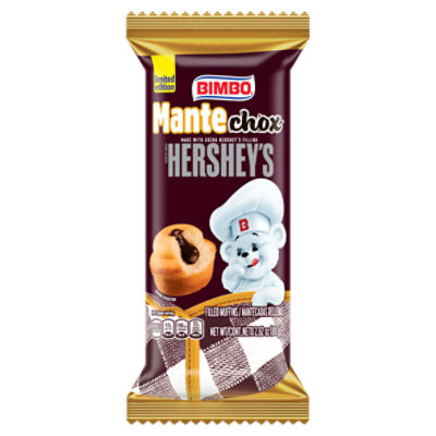 Bimbo Mantechox Hershey's Filled Muffins Limited Edition, 2.82 oz