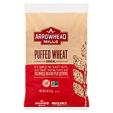 Arrowhead Mills Puffed Wheat, 6 Ounce