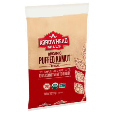 Arrowhead Mills Organic Puffed Kamut Cereal, 6 oz