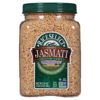 RiceSelect Jasmati Brown Rice, Gluten-Free, 30 oz