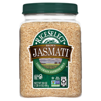 RiceSelect Jasmati Brown AmericanStyle Jasmine Rice, 30 oz