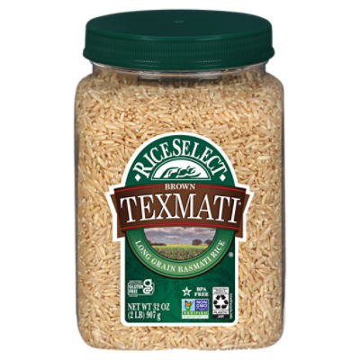 RiceSelect Brown Texmati American-Style Basmati Rice, 32 oz