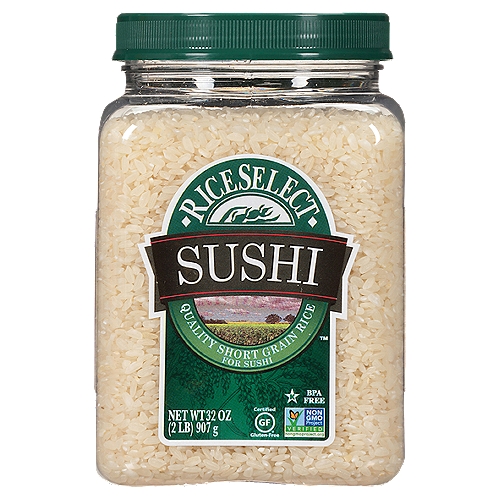 Rice Select Quality Short Grain Rice for Sushi, 32 oz