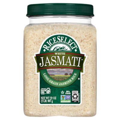 RiceSelect Jasmati White Jasmine Rice, Gluten-Free, 32 oz