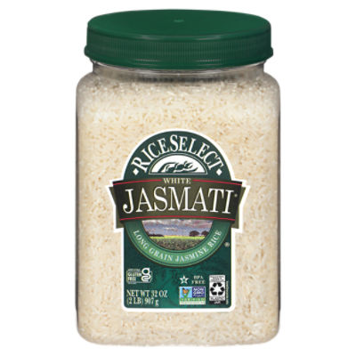 RiceSelect Jasmati White Jasmine Rice, Gluten-Free, 32 oz, 32 Ounce