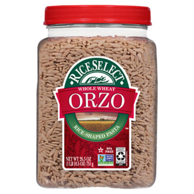 RiceSelect Whole Wheat Orzo 26.5 oz