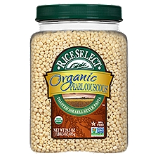 RiceSelect Organic Pearl Couscous Toasted Israeli-Style Pasta, 24.5 oz