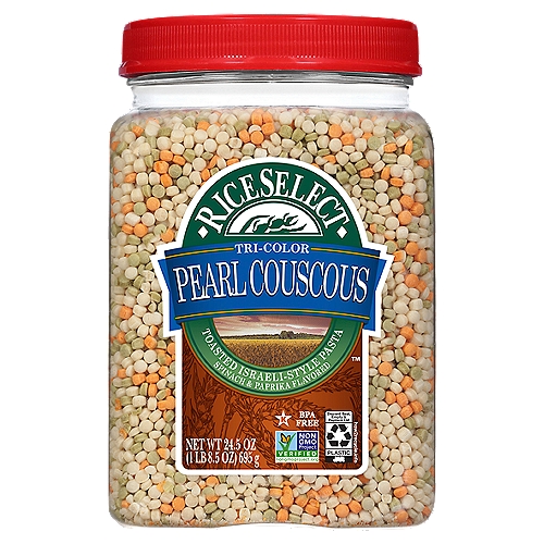 RiceSelect Tri-Color Pearl Couscous 24.5 oz