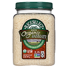 Rice Select Organic Jasmati White, Rice, 32 Ounce