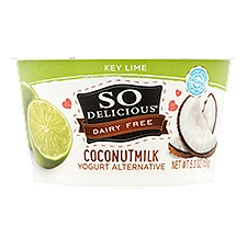 So Delicious Coconut Milk Key Lime Yogurt Alternative, 5.3 Ounce