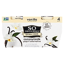 So Delicious Dairy Free Vanilla Coconutmilk, Yogurt Alternative, 21.2 Ounce