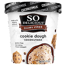 So Delicious Dairy Free Cookie Dough Coconutmilk Non-Dairy Frozen Dessert, one pint, 1 Pint