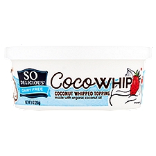 So Delicious Coco Whip Dairy Free Coconut, Whipped Topping, 9 Ounce