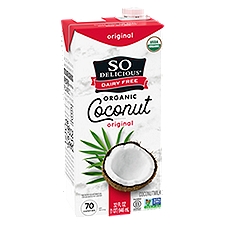 So Delicious Dairy Free Original Coconut Milk Beverage, 32 Fluid ounce