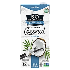 So Delicious Dairy Free Organic Vanilla Coconutmilk, 32 fl oz