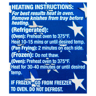 Gabila's Potato Knishes, 6 count, 24 oz