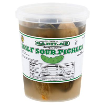 Gabila's Half Sour Pickles, 1 qt