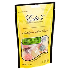 Eda's Sugar Free Premium Hard Candy - Mixed Fruit, 3.5 Ounce