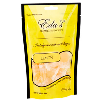 Eda's Lemon Premium Hard Candy, 3.5 oz