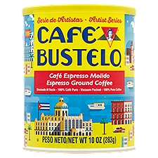 Café Bustelo Espresso Ground, Coffee, 10 Ounce