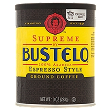 Bustelo Supreme Espresso Style Ground Coffee, 10 oz