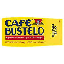 Café Bustelo Espresso Ground Coffee, 16 oz, 16 Ounce