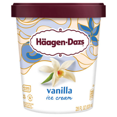 Häagen-Dazs Vanilla Ice Cream, 28 fl oz