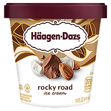 Haagen-Dazs Ice Cream - All Natural Rocky Road, 14 Fluid ounce