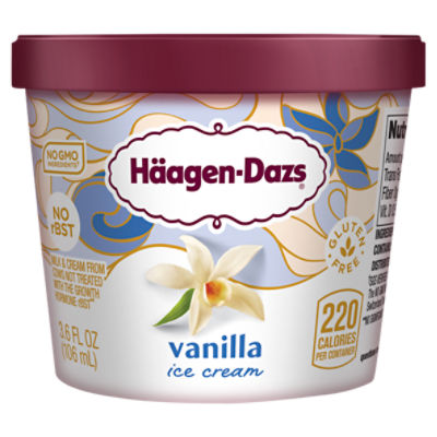 Häagen-Dazs Vanilla Ice Cream, 3.6 fl oz