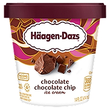 Häagen-Dazs Chocolate Chip, Ice Cream, 14 Fluid ounce