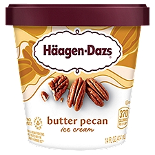 Häagen-Dazs Butter Pecan, Ice Cream, 14 Fluid ounce