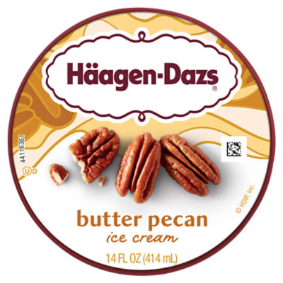 Häagen-Dazs Butter Pecan Ice Cream, 14 fl oz