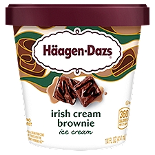 Häagen-Dazs Ice Cream, Spirits Irish Cream Brownie, 14 Fluid ounce