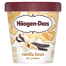 Häagen-Dazs Vanilla Bean, Ice Cream, 14 Fluid ounce