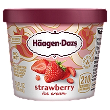 Häagen-Dazs Strawberry Ice Cream, 3.6 fl oz