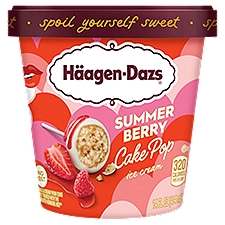 Häagen-Dazs Summer Berry Cake Pop Ice Cream, 14 fl oz