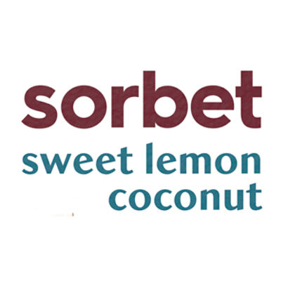 Häagen-Dazs Sweet Lemon Coconut Sorbet, 14 fl oz