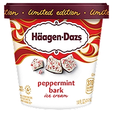 Häagen-Dazs Peppermint Bark Ice Cream Limited Edition, 14 fl oz
