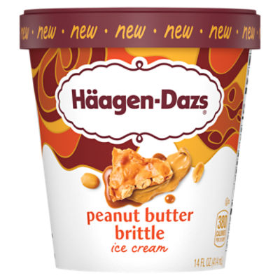 Häagen-Dazs Peanut Butter Brittle Ice Cream, 14 fl oz