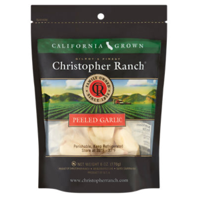Christopher Ranch Gilroy's Finest Peeled Garlic, 6 oz