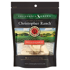 Christopher Ranch Gilroy's Finest Peeled Garlic, 6 oz