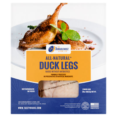 Joe Jurgielewicz & Son, Ltd. All Natural Duck Legs, 2 count, 20 oz